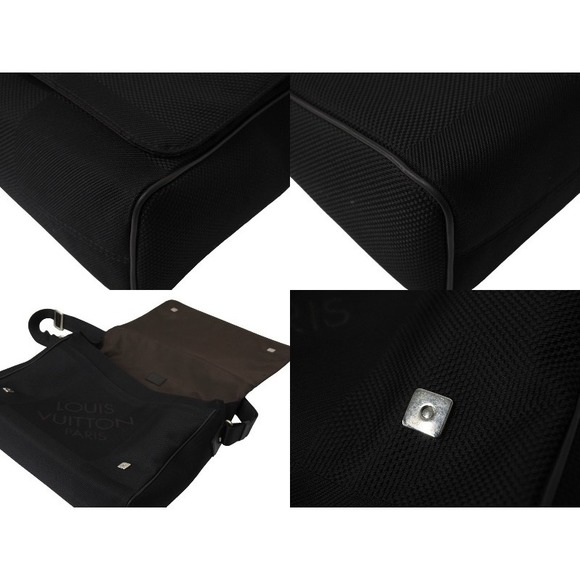 Louis Vuitton Messager NM Shoulder Bag Damierjouen Black - Picture 7 of 9